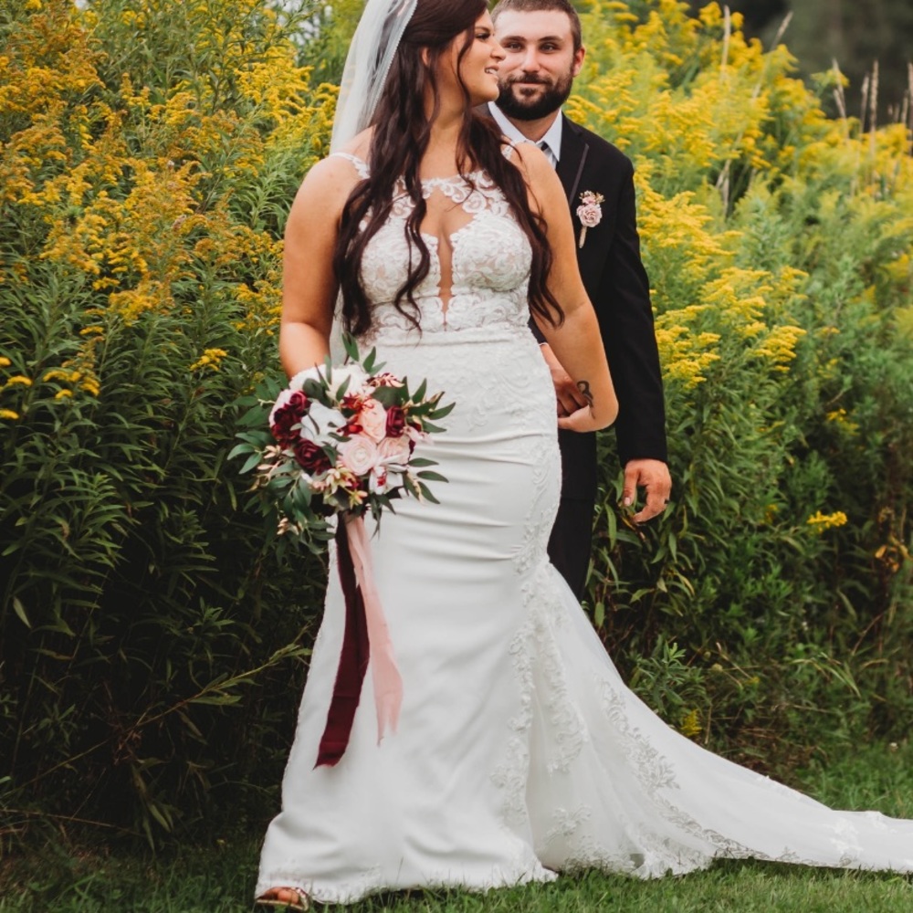 Essense of Australia wedding dress d2835